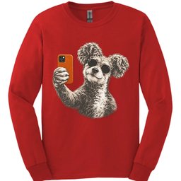 Pumi Selfie Dog Long Sleeve Shirt Gift For Dog Lover