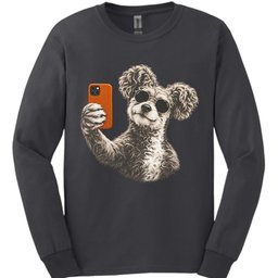Pumi Selfie Dog Long Sleeve Shirt Gift For Dog Lover