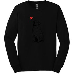 Rottweiler Sketch Dog Long Sleeve Tee Gift For Dog Lover