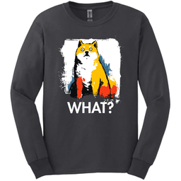 Shiba Inu What Dog Long Sleeve Tee Gift For Dog Lover