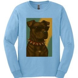 Staffordshire Bull Terrier Punk Dog Long Sleeve Shirt Gift For Dog Lover