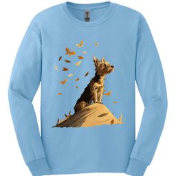 Yorkshire Terrier Fall Dog Long Sleeve Shirt Gift For Dog Lover