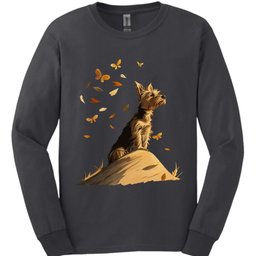 Yorkshire Terrier Fall Dog Long Sleeve Shirt Gift For Dog Lover