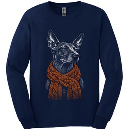Xoloitzcuintli Winter Dog Long Sleeve Shirt Gift For Dog Lover