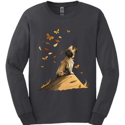 Shih Tzu Fall Dog Long Sleeve Shirt Gift For Dog Lover