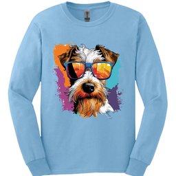 Wire Fox Terrier Top Dog Long Sleeve Shirt Gift For Dog Lover
