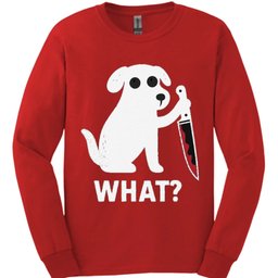 What Dog Long Sleeve Shirt Gift For Dog Lover