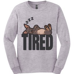 Xoloitzcuintli Tired Dog Long Sleeve Shirt Gift For Dog Lover
