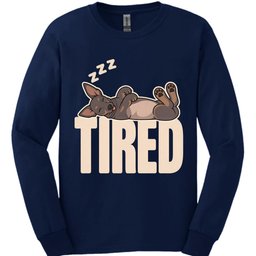 Xoloitzcuintli Tired Dog Long Sleeve Shirt Gift For Dog Lover