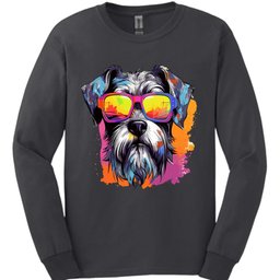 Standard Schnauzer Top Dog Long Sleeve Shirt Gift For Dog Lover