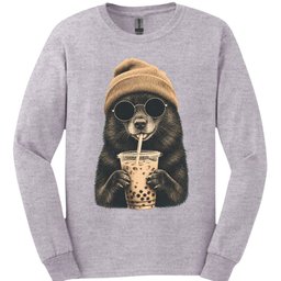Schipperke Hipster Dog Long Sleeve Shirt Gift For Dog Lover