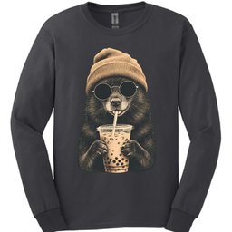 Schipperke Hipster Dog Long Sleeve Shirt Gift For Dog Lover