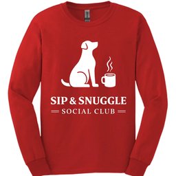Social Club Long Sleeve Shirt Gift For Dog Lover