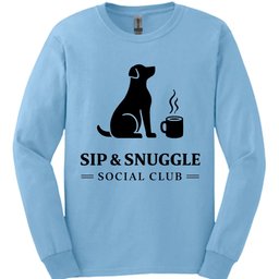 Social Club Long Sleeve Shirt Gift For Dog Lover