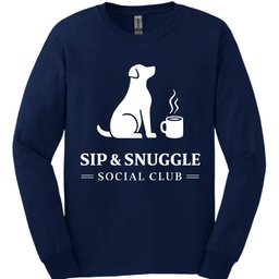 Social Club Long Sleeve Shirt Gift For Dog Lover