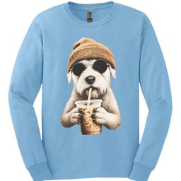 Sealyham Terrier Hipster Dog Long Sleeve Shirt Gift For Dog Lover