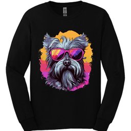 Skye Terrier Top Dog Long Sleeve Shirt Gift For Dog Lover