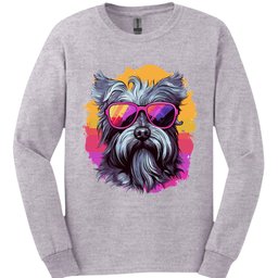 Skye Terrier Top Dog Long Sleeve Shirt Gift For Dog Lover