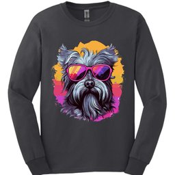 Skye Terrier Top Dog Long Sleeve Shirt Gift For Dog Lover