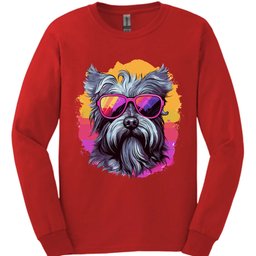 Skye Terrier Top Dog Long Sleeve Shirt Gift For Dog Lover