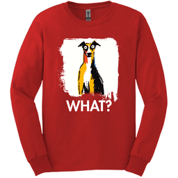 Whippet What Dog Long Sleeve Tee Gift For Dog Lover