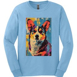 Welsh Corgi Punk Dog Long Sleeve Shirt Gift For Dog Lover