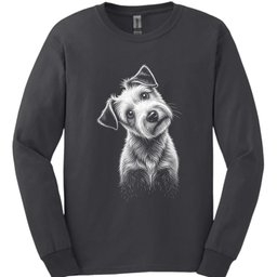 Sealyham Terrier Tilted Dog Long Sleeve Shirt Gift For Dog Lover