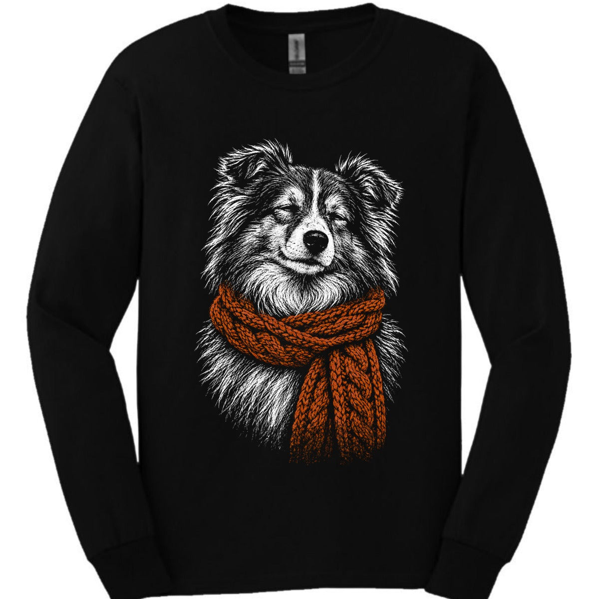 Shetland Sheepdog Winter Dog Long Sleeve Shirt Gift For Dog Lover