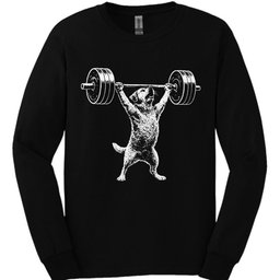 Strong Dog Long Sleeve Shirt Gift For Dog Lover
