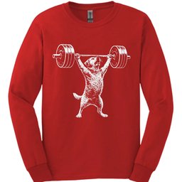 Strong Dog Long Sleeve Shirt Gift For Dog Lover