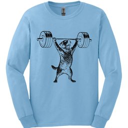 Strong Dog Long Sleeve Shirt Gift For Dog Lover