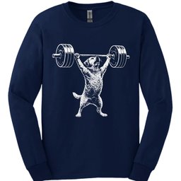 Strong Dog Long Sleeve Shirt Gift For Dog Lover