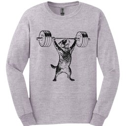 Strong Dog Long Sleeve Shirt Gift For Dog Lover