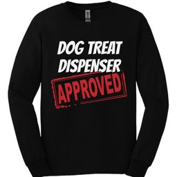 Treat Dispenser Long Sleeve Shirt Gift For Dog Lover