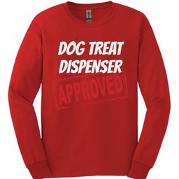 Treat Dispenser Long Sleeve Shirt Gift For Dog Lover