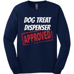 Treat Dispenser Long Sleeve Shirt Gift For Dog Lover