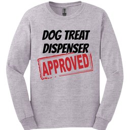 Treat Dispenser Long Sleeve Shirt Gift For Dog Lover