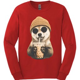 Shiba Inu Hipster Dog Long Sleeve Shirt Gift For Dog Lover