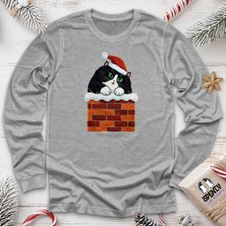 Cat Unisex Long Sleeve Tee Gift For Cat Lover