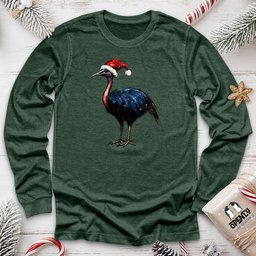 Cassowary Unisex Long Sleeve Tee Gift For Animal Lover