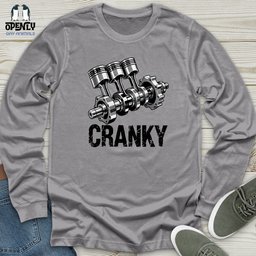 Cranky Unisex Long Sleeve Tee Gift For Animal Lover