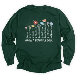 Soul Bloom Long Sleeve Shirt T Shirt Gift For Gardener
