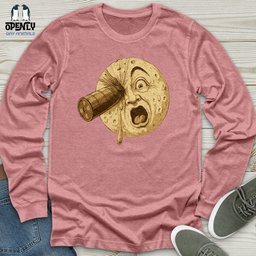 A Trip To The Moon Unisex Long Sleeve Tee Gift For Animal Lover