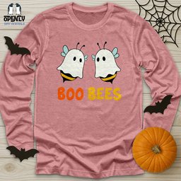 Boo Bees 2 Unisex Long Sleeve Tee Gift For Animal Lover