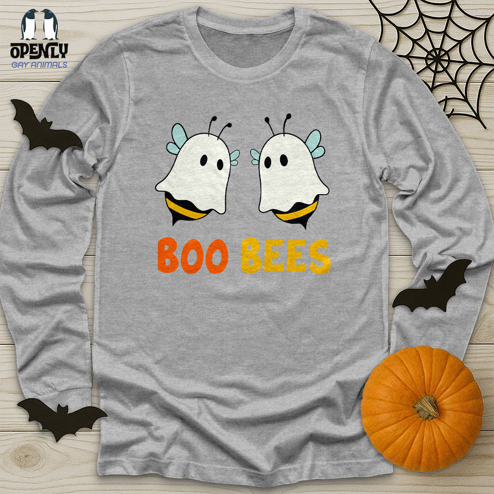 Boo Bees 2 Unisex Long Sleeve Tee Gift For Animal Lover