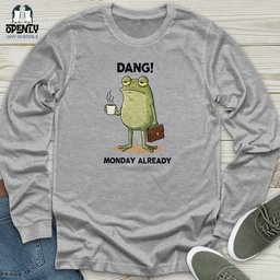 Dang Unisex Long Sleeve Tee Gift For Animal Lover