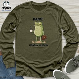 Dang Unisex Long Sleeve Tee Gift For Animal Lover