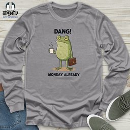 Dang Unisex Long Sleeve Tee Gift For Animal Lover