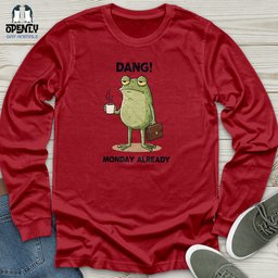 Dang Unisex Long Sleeve Tee Gift For Animal Lover