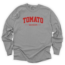 Tomato Season Long Sleeve Shirt T Shirt Gift For Gardener
